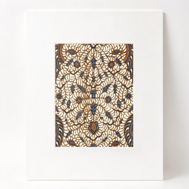 Indonesian Batik Wall Art - Sikoasih