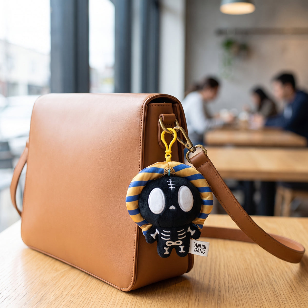 Glow Pharaoh Meow Black - Pharaoh Cat Squishy Plush Mini Charm