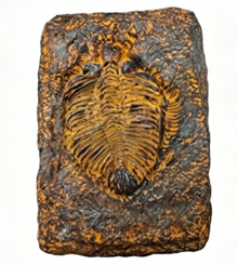 Dinosaur Fossil Fridge Magnet - 2.75 x 1.92 in