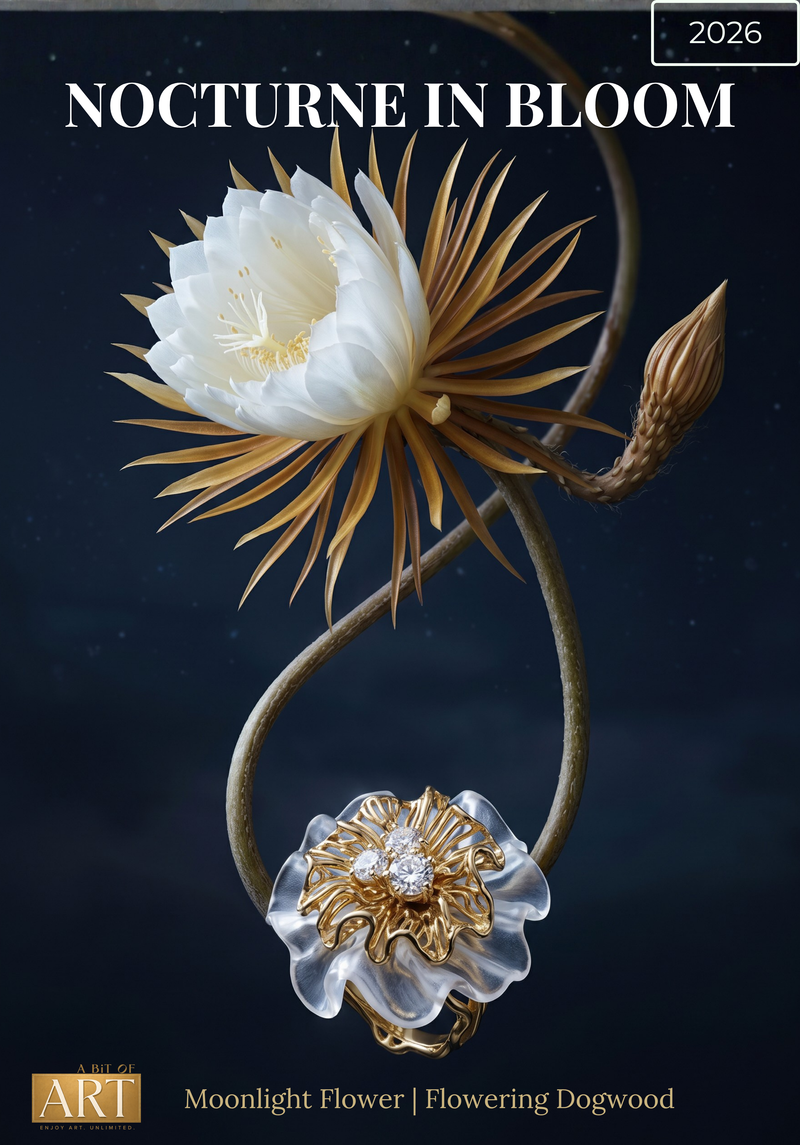 The Flower That Blooms After Dark: Why the Queen of the Night Is a Powerful Jewelry Inspiration