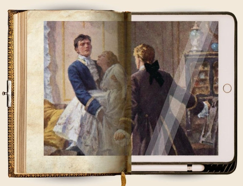 Wuthering Heights by Emily Bronte, Illustrated by Percy Tarrant, a bit of art, british library