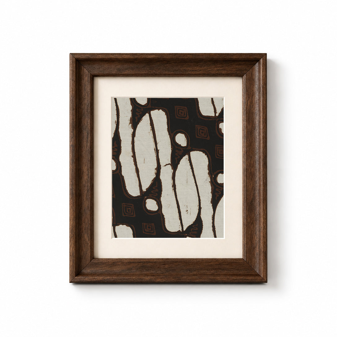 Indonesian Batik Wall Art - Parang