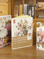 Botanical Hardcover Journal - Blooming Flowers in Spring