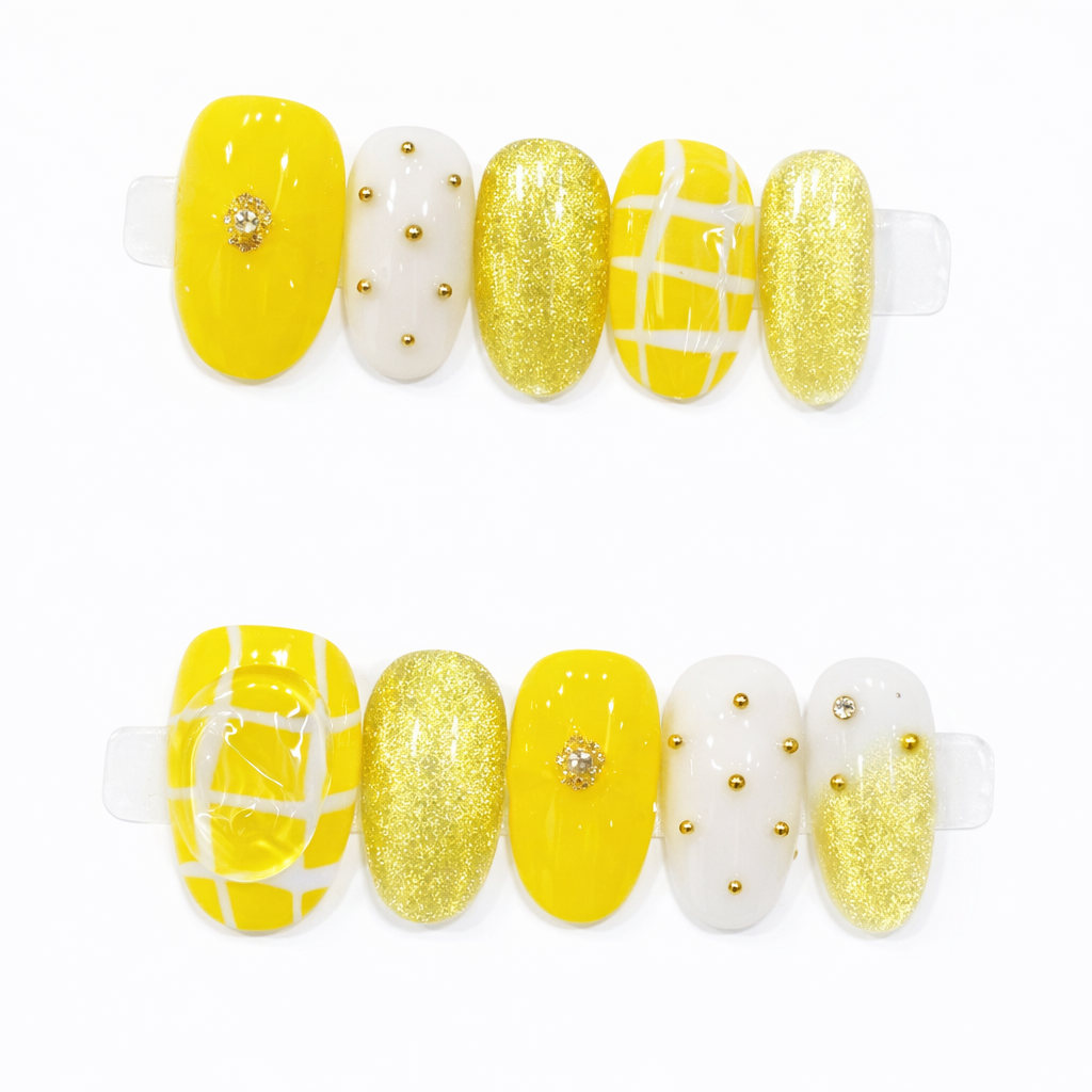 Catherine's Bright Morning Press-On Nails Literary Accessories A Bit of Art CORP