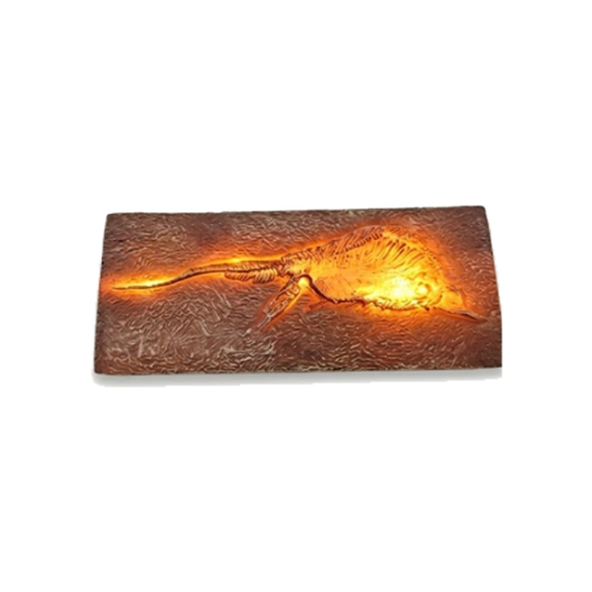 LED Dinosaur Fossil Fridge Magnet - 4.67 x 1.89 in