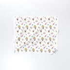 Nursery Alice Lewis Carroll Curious Icons White Literary Fabric DIY Creative Project A Bit of Art