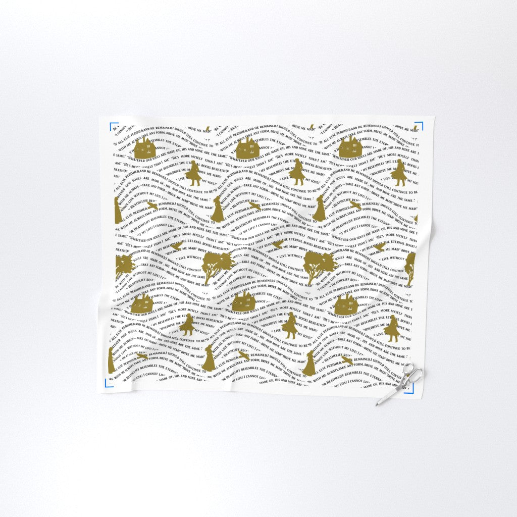 Wuthering Heights (Emily Bronte | The British Library) Tales at The Moors Fabric spoonflower