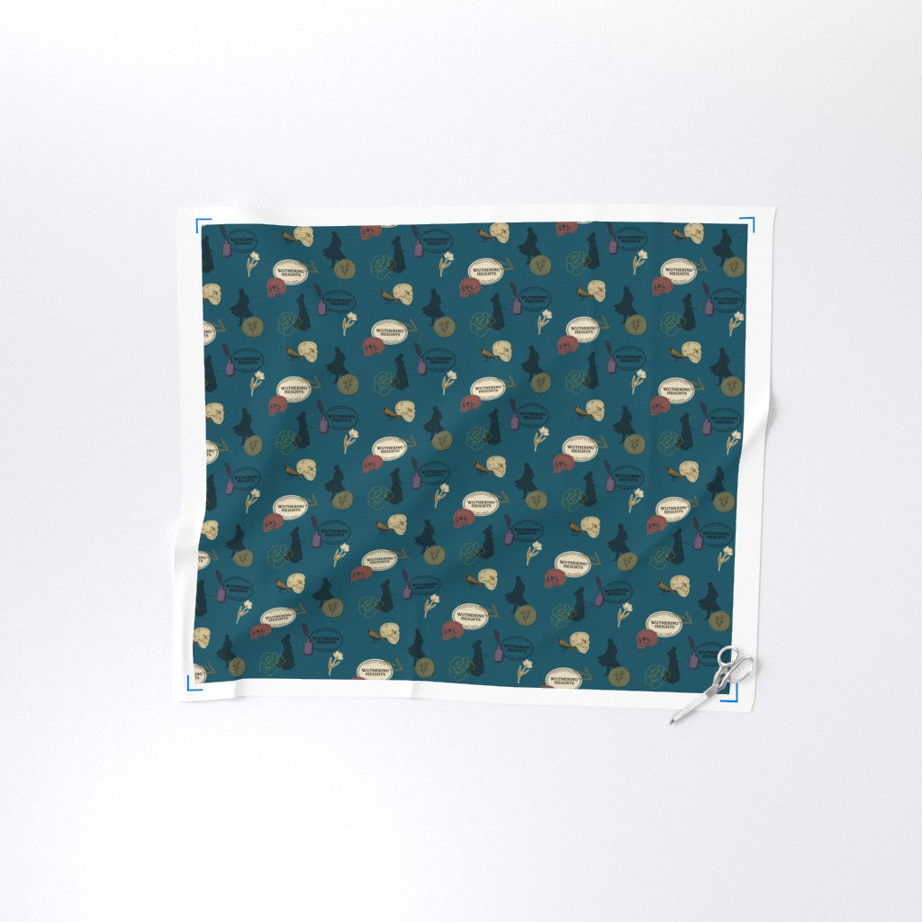 Wuthering Heights (Emily Bronte | The British Library) Fragments of Us Fabric DIY spoonflower