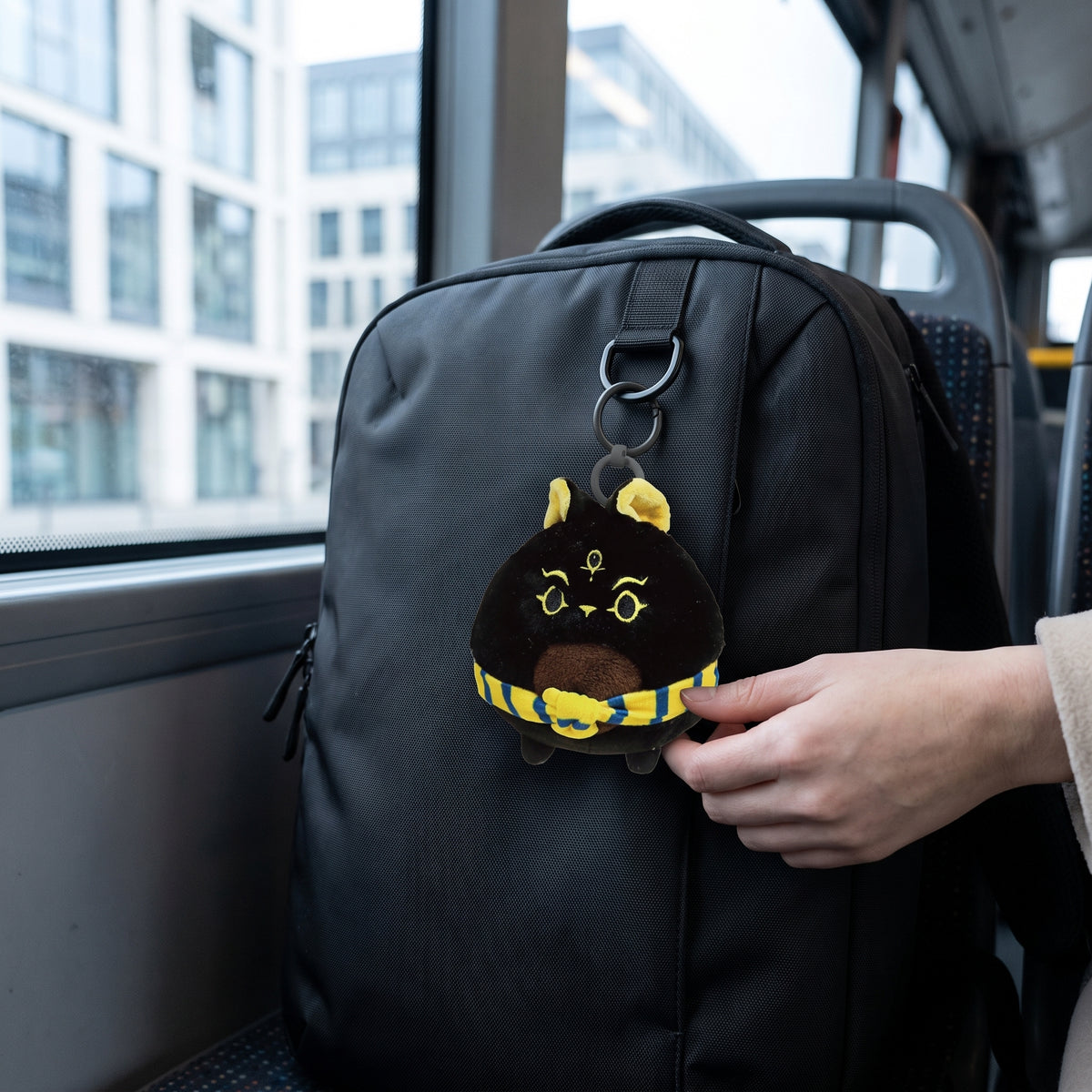 Anubis Squeeze - Anubis-Inspired Squishy Plush Charm