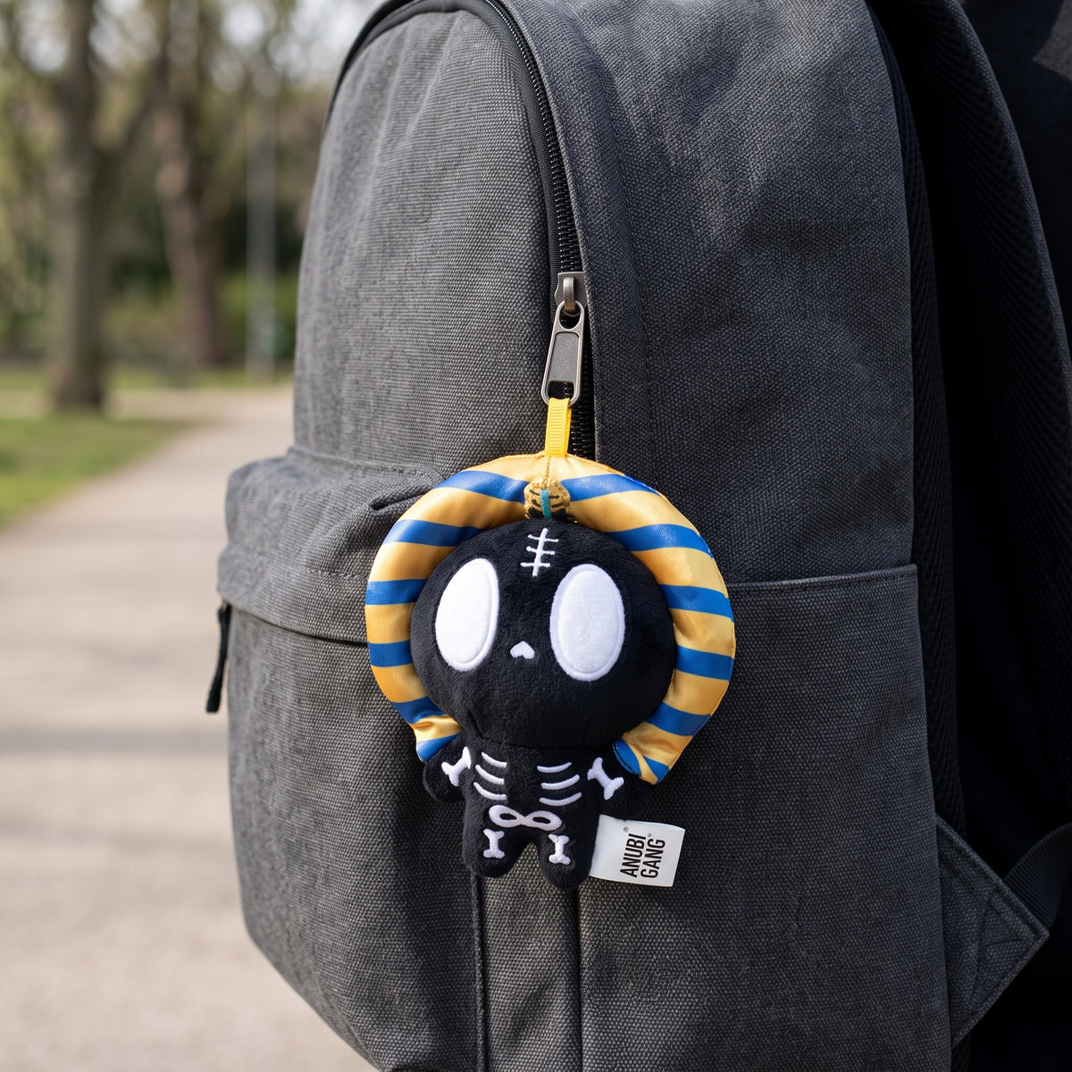 Glow Pharaoh Meow Black - Pharaoh Cat Squishy Plush Mini Charm