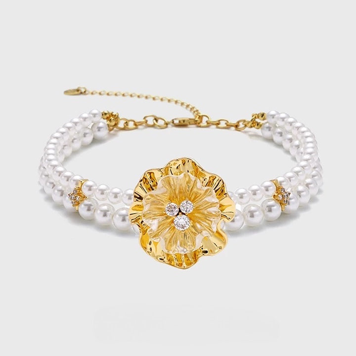 Once at Midnight Pearl Necklace