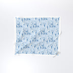 Pride & Prejudice by Jane Austen Regency Ballroom Blue Toile de Jouy Fabric for DIY A Bit of Art