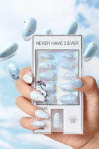 Stripes In Snoopy- Almond Press-on Nails