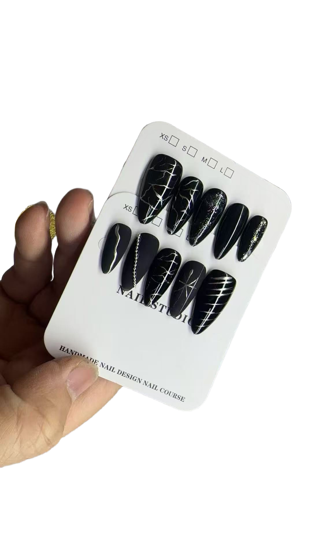 The Returning Gentleman Press-On Nails Literary Accessories