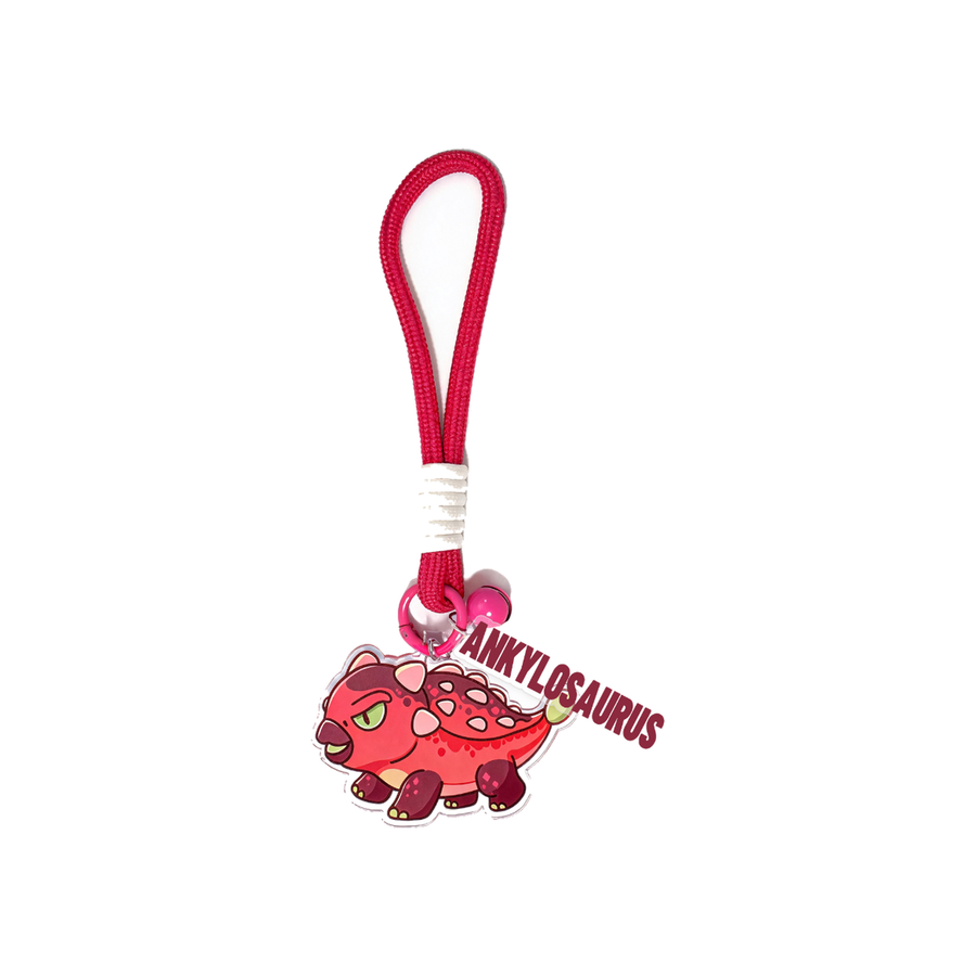 Dinosaur Acrylic Keychain — Ankylosaurus baseline image