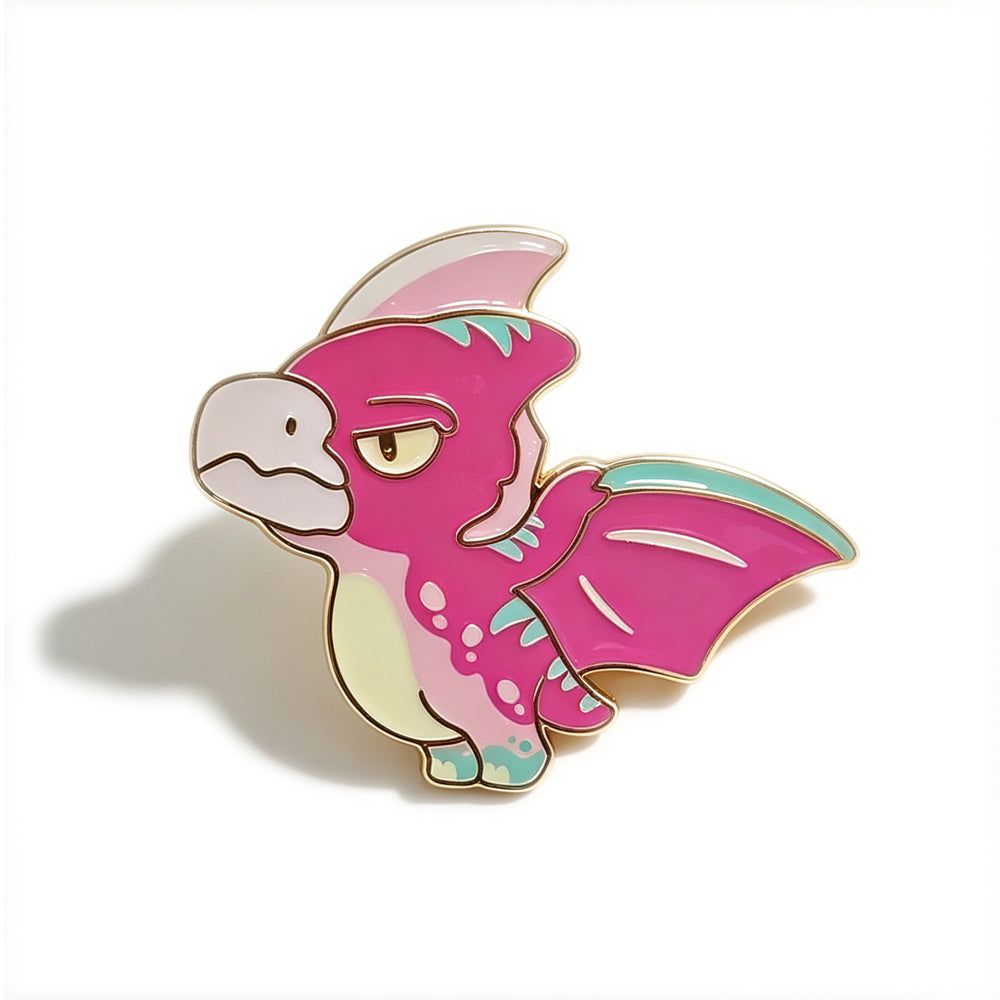 Metal Badge / Fridge Magnet — Pterosaur baseline image