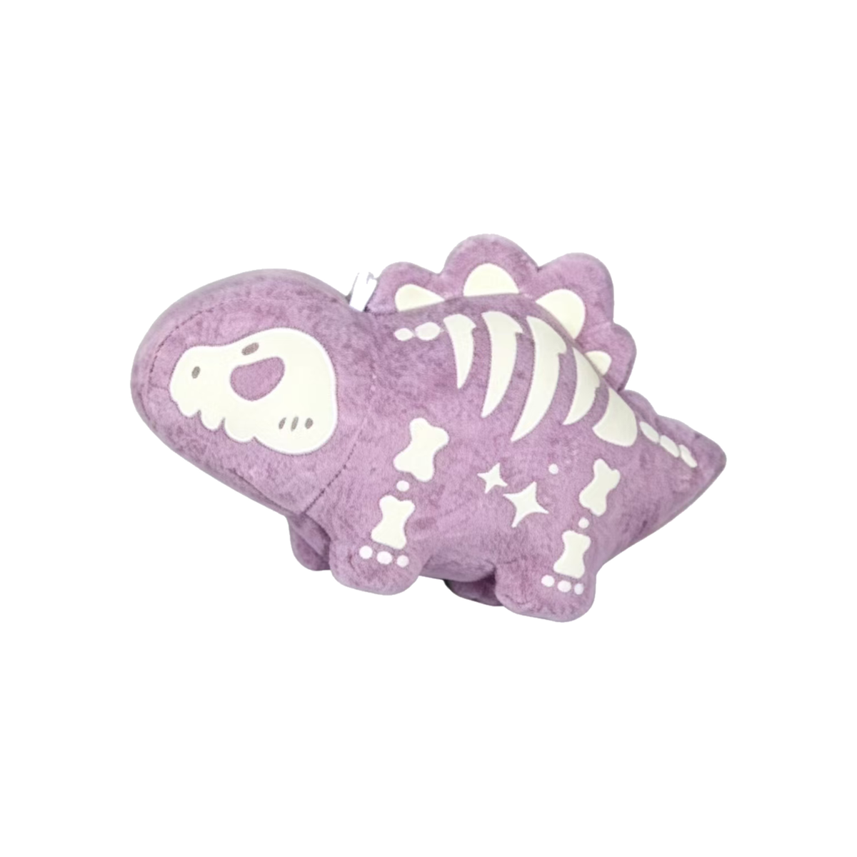 Glow-in-the-Dark Plush Charm — Stegosaurus baseline image