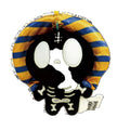 Glow Pharaoh Meow Black Pharaoh Cat Squishy Plush Mini Charm on white background