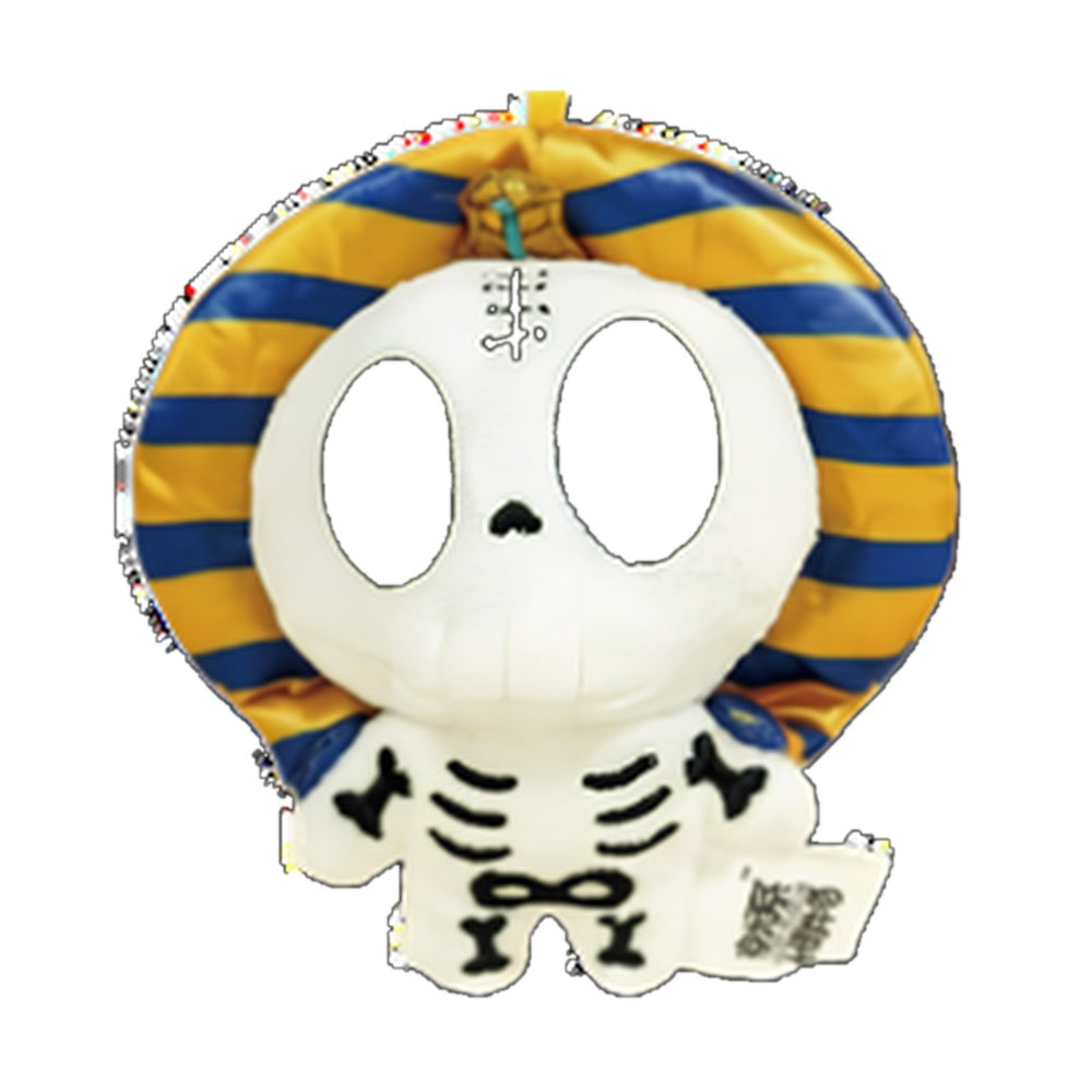 Glow Pharaoh Meow White Pharaoh Cat Squishy Plush Mini Charm on white background