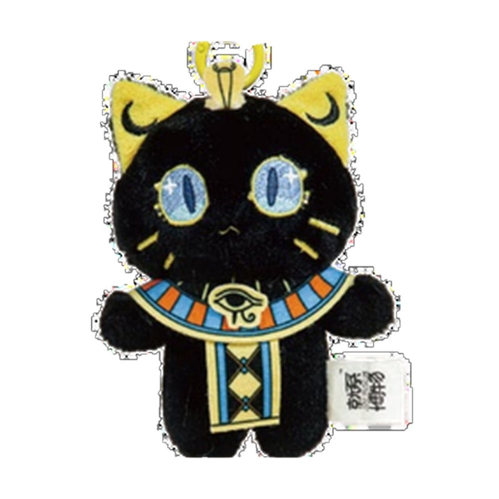 Cleocat Cleopatra-Inspired Royal Cat Plush Charm on white background
