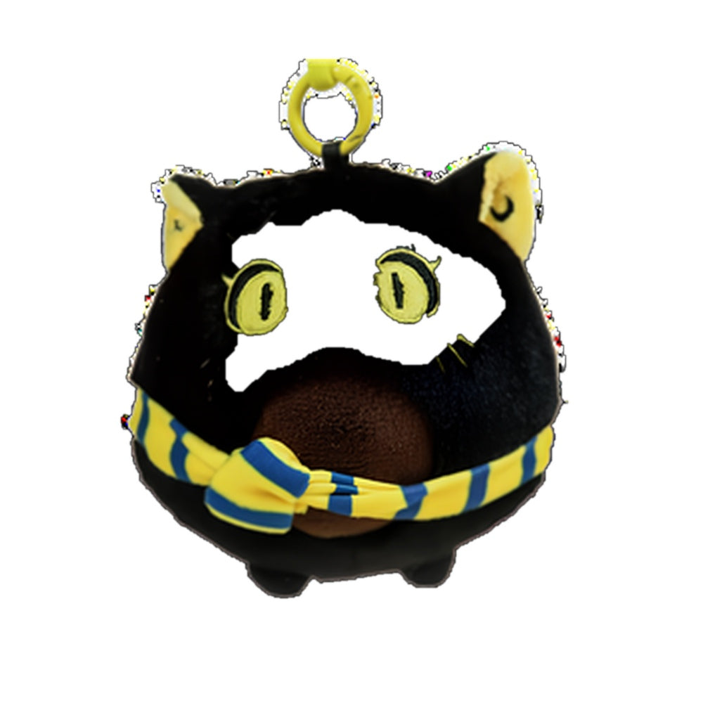 Bastet Squeeze Bastet-Inspired Squishy Plush Charm on white background