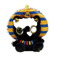 Pharaoh Meow Royal Pharaoh Cat Squishy Plush Mini Charm on white background