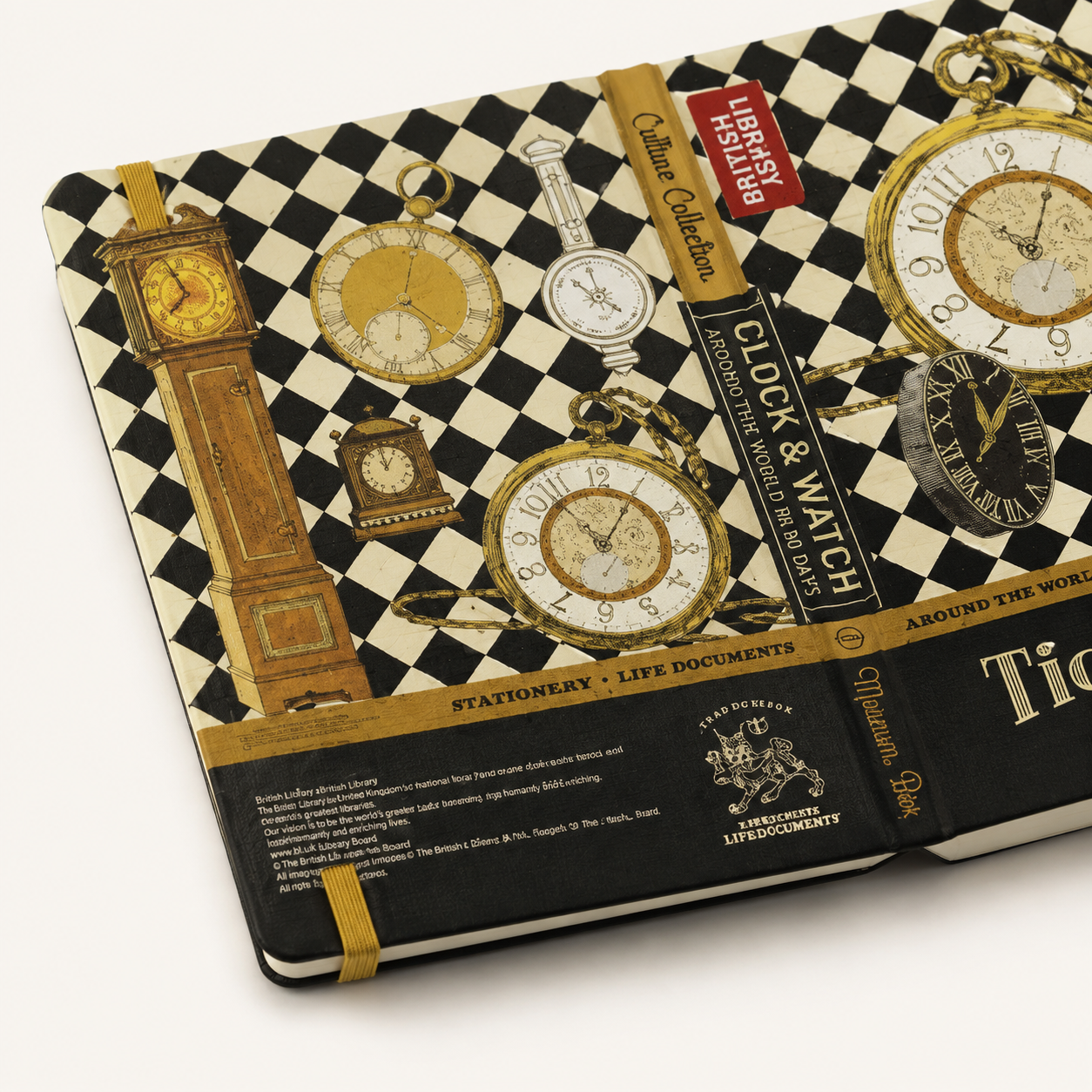 Clock & Watch notebook detail