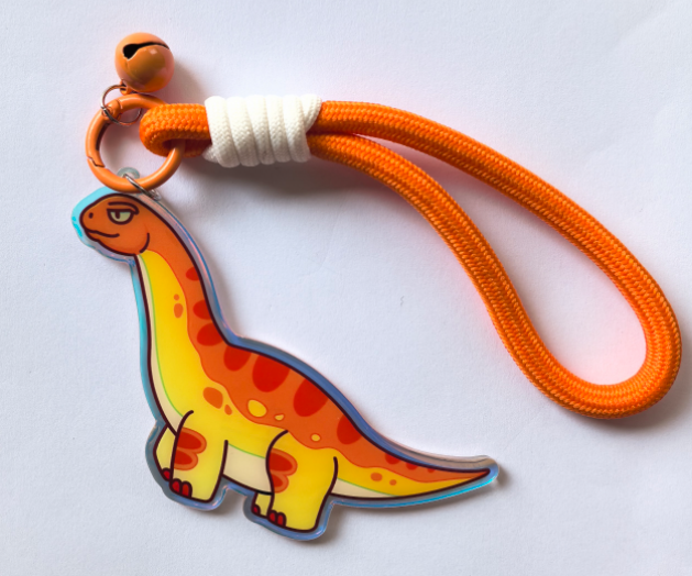 Dinosaur Acrylic Keychain — Brachiosaurus