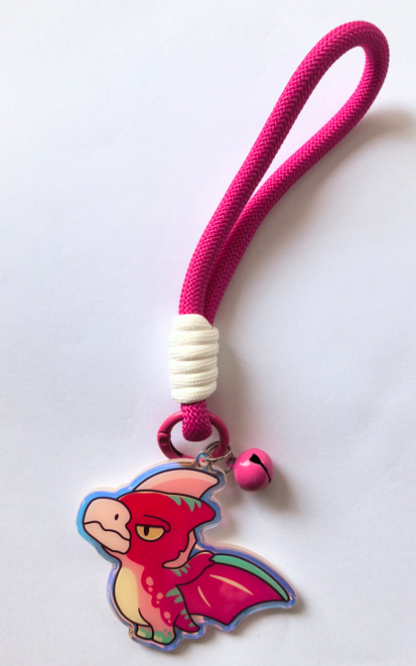 Dinosaur Acrylic Keychain — Pterosaur