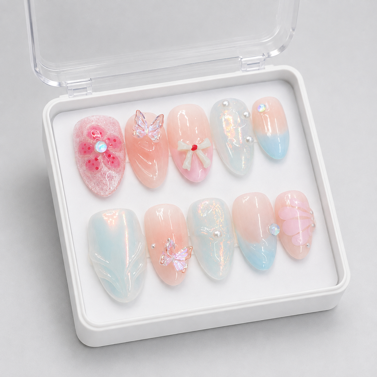 The Sweetest Jane Press-On Nails — Pride and Prejudice Collection