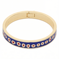 The MET X Lele Egyptian Enamel Lapis 400 Bangle
