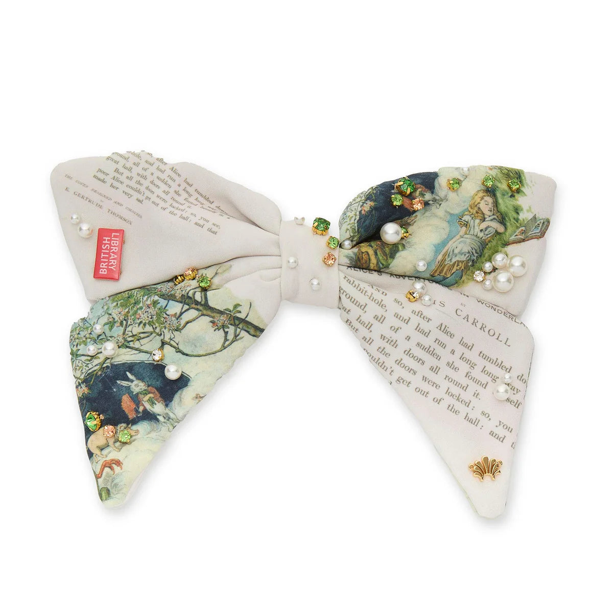 Ivory The Nursery Alice Libby Bow Barette Lele Sadoughi