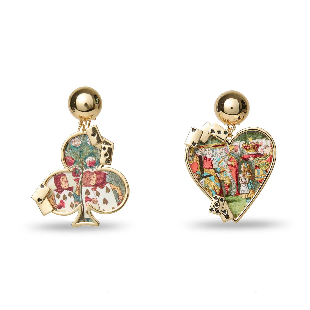 Gold The Nursery Alice Statement Earrings Lele Sadoughi