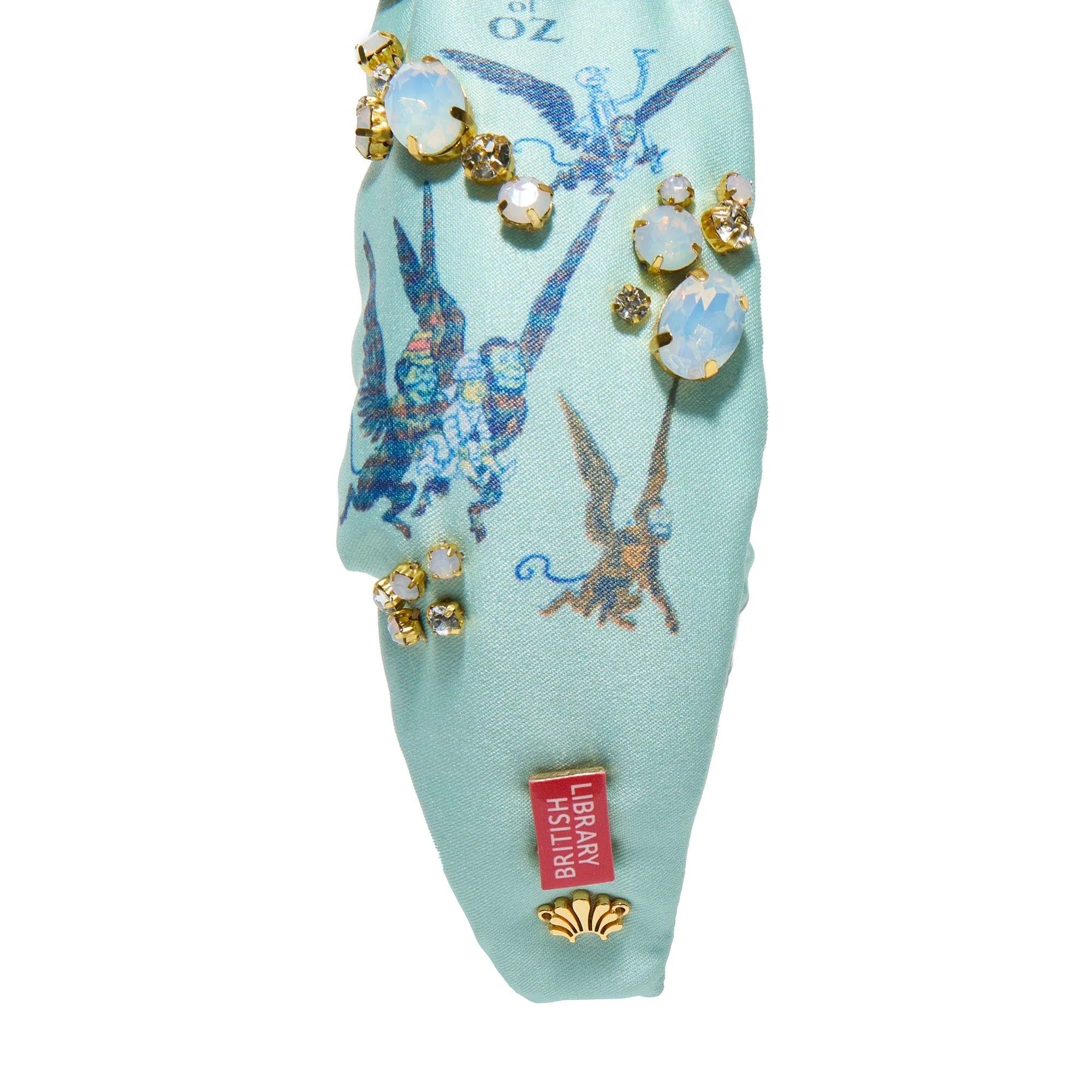 Flying Monkey The New Wizard Of Oz Embellished Knotted Headband Lele Sadoughi