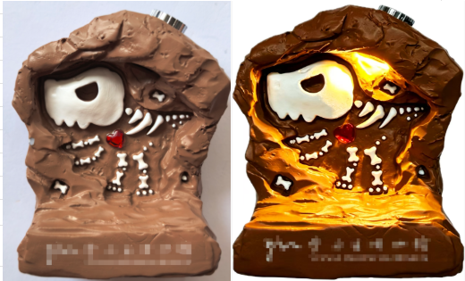Resin Fridge Magnets - Lufengosaurus huenei baseline product image