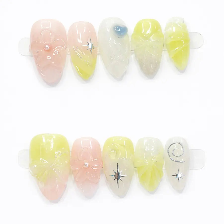 The Lizzy’s Wit press-on nails
