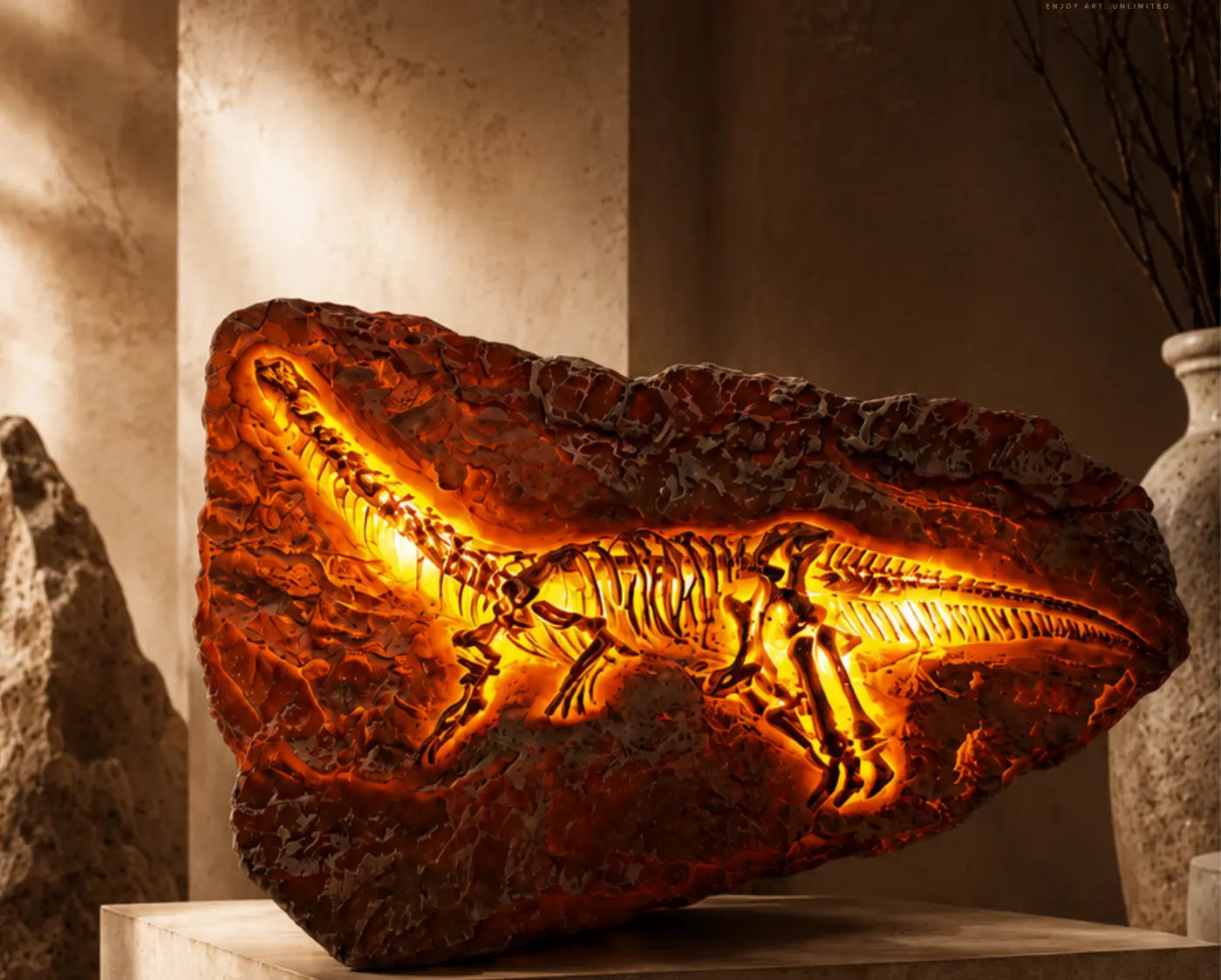 Trilobite Fossil Light